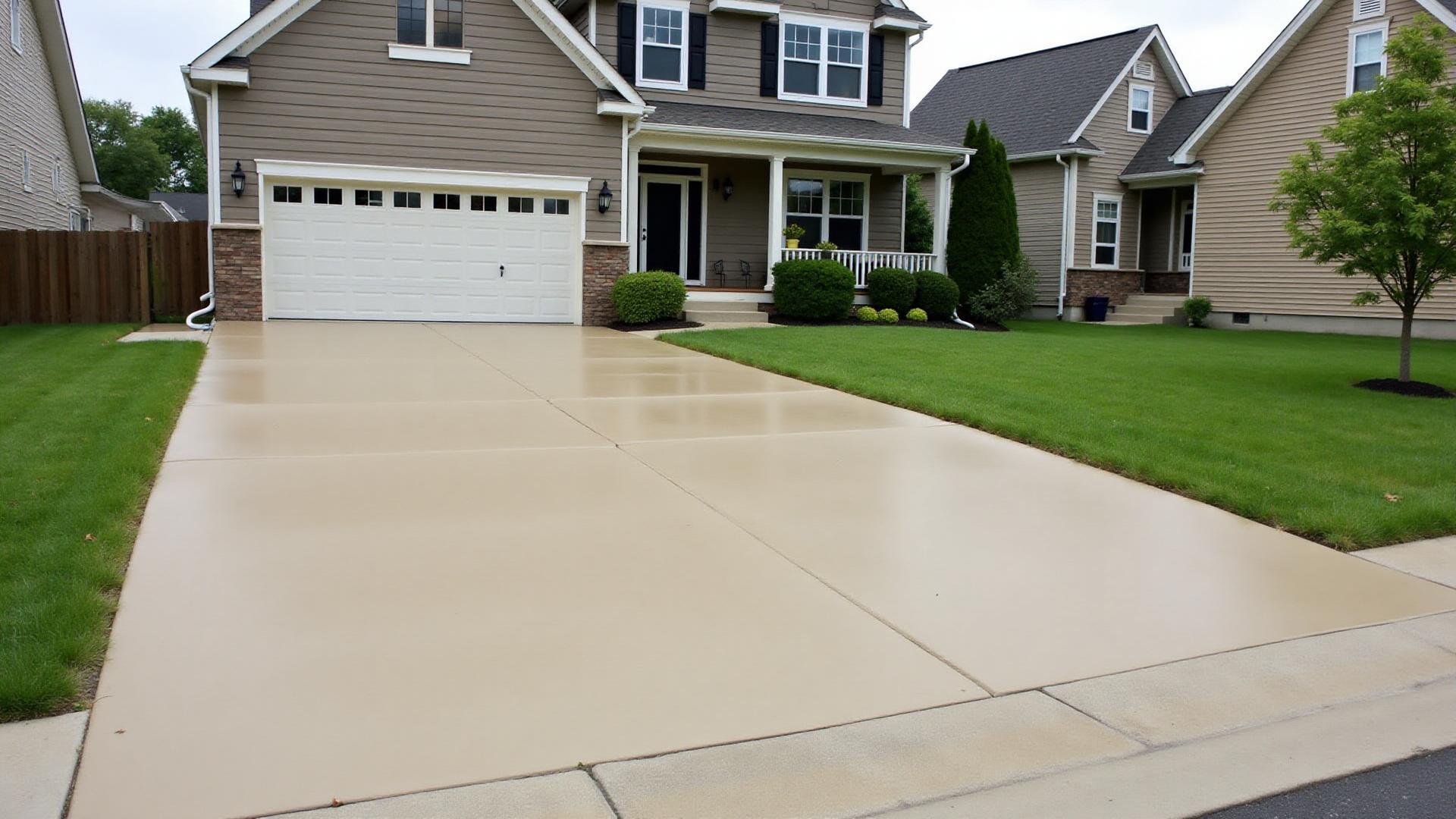 Professional concrete driveway repair in Charlotte NC